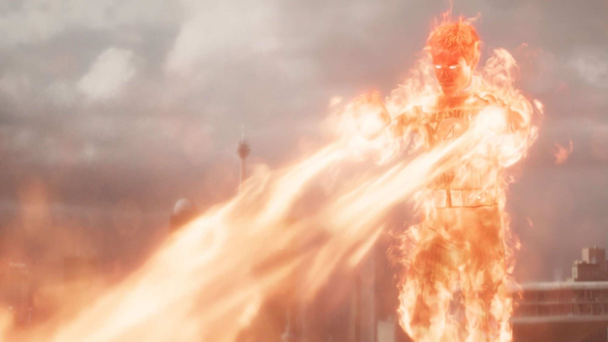 Joseph Quinn as Johnny Storm/Human Torch in "The Fantastic Four: First Steps."
