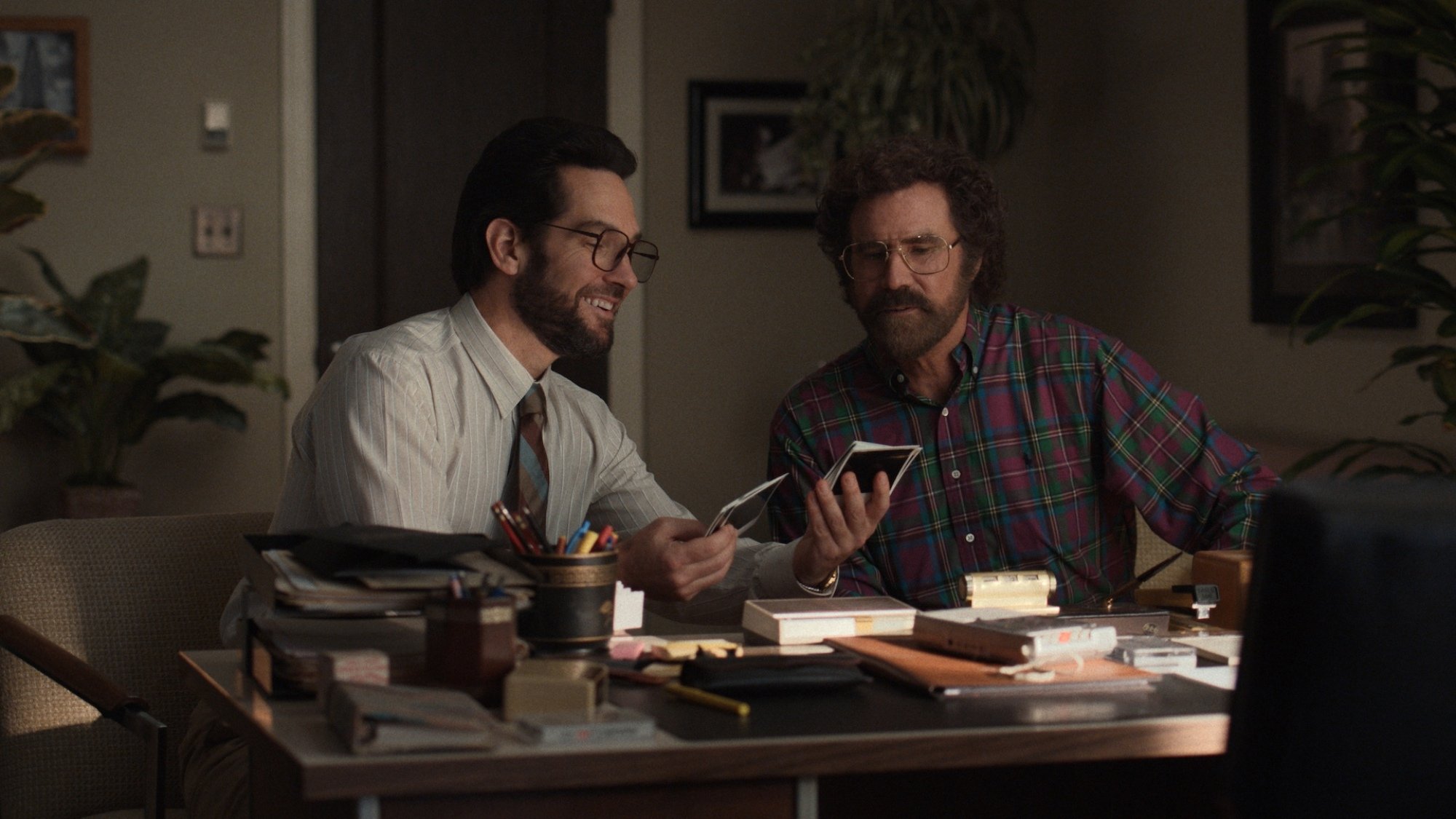 Paul Rudd and Will Ferrell in “The Shrink Next Door."