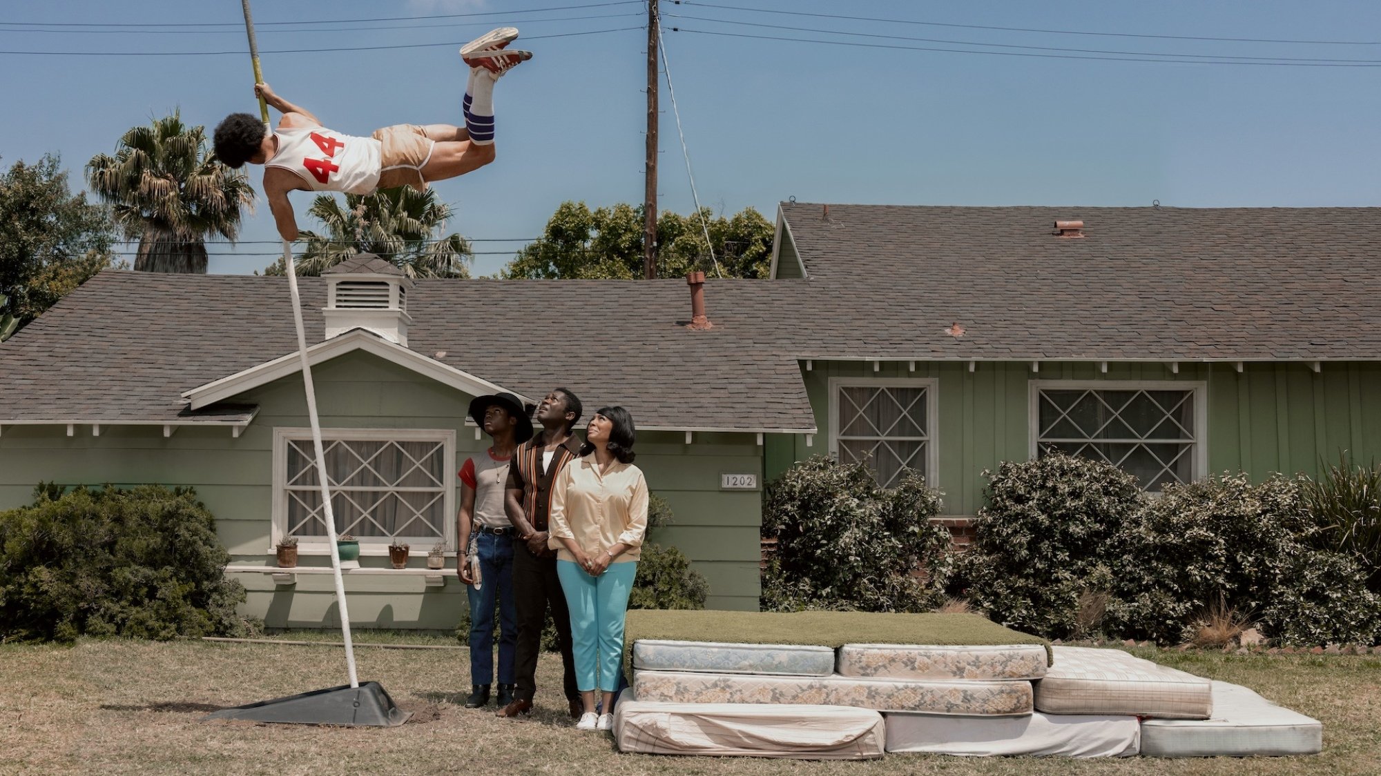 Evan Ellison, Jahi Di’Allo Winston, David Oyelowo, and Simone Missick in "Government Cheese."