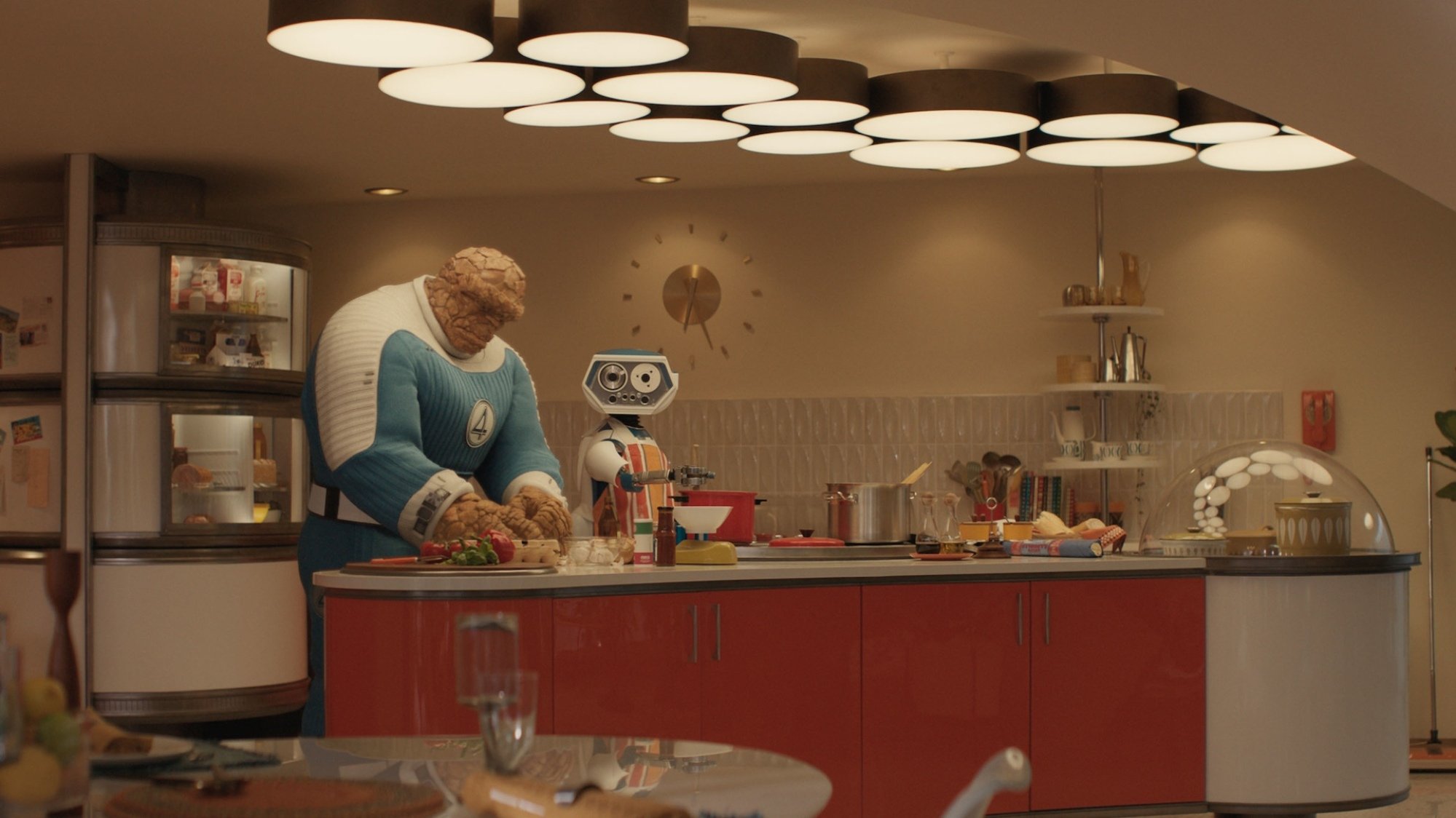 Ebon Moss-Bachrach as Ben Grimm in "The Fantastic Four: First Steps."