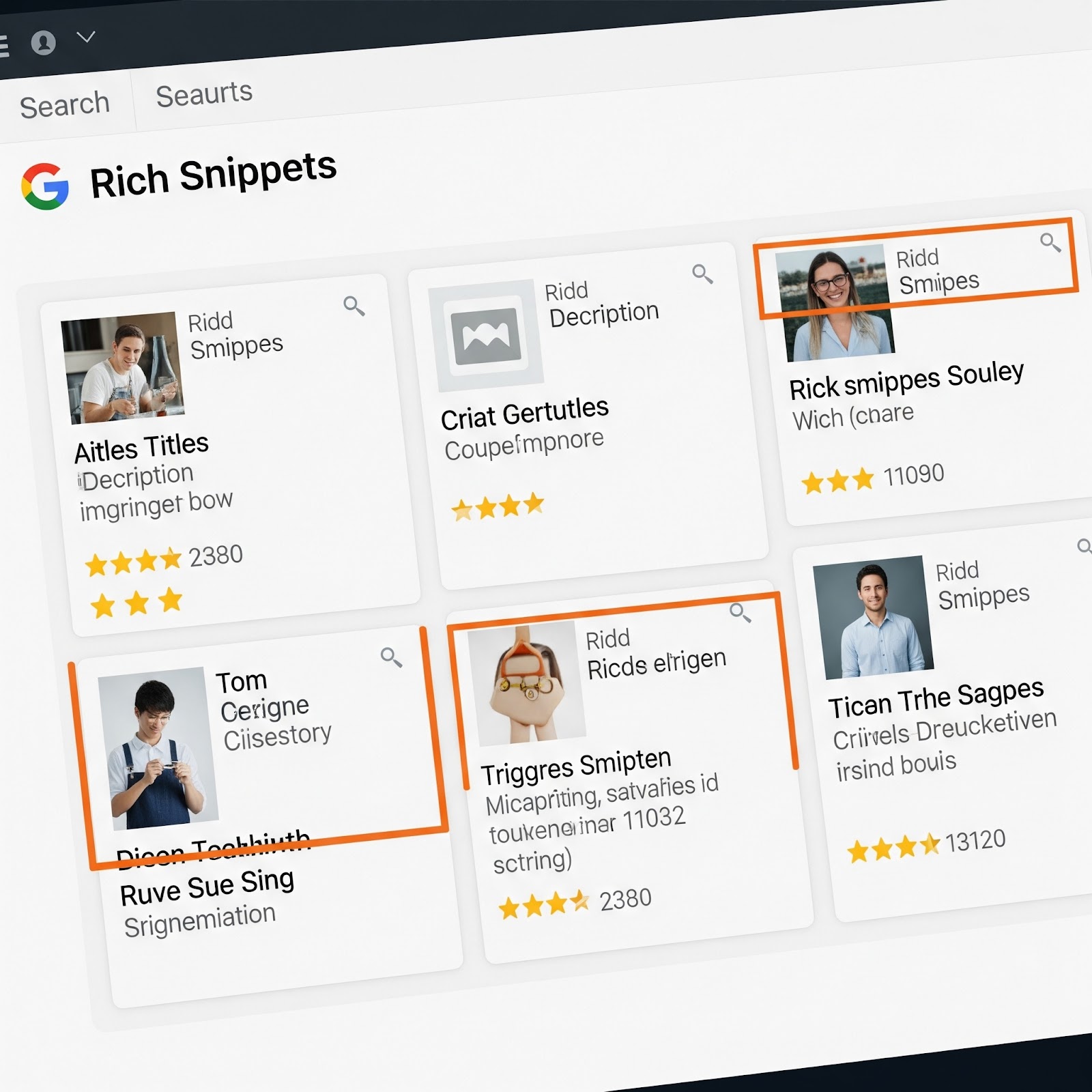 Google rich snippets - example