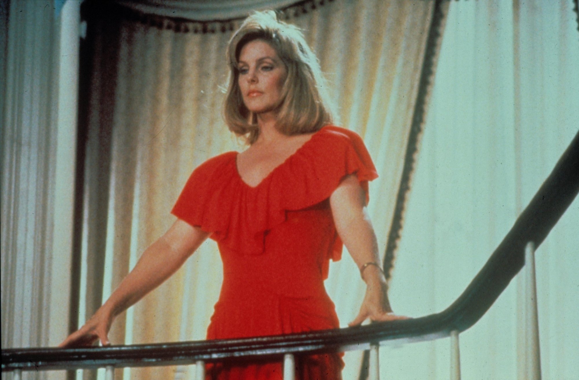 Priscilla Presley as Jane Spencer in "The Naked Gun: From the Files of Police Squad!"