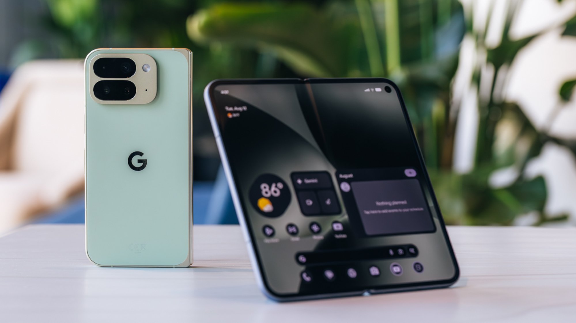 pixel 10 pro fold folded and unfolded