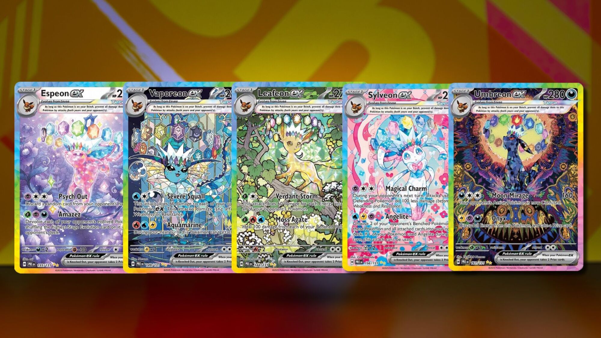 The most valuable Prismatic Evolutions Pokémon cards