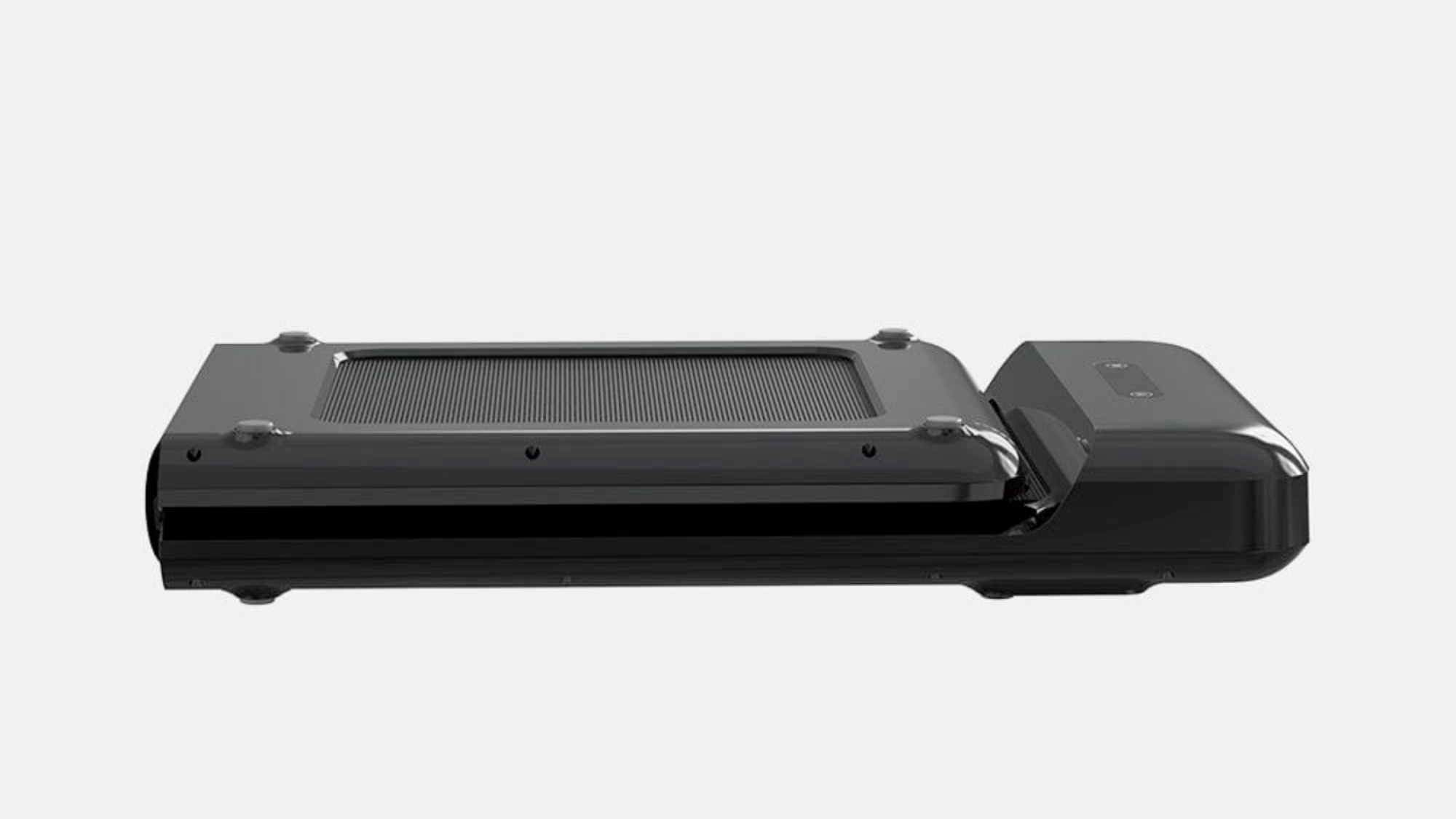 WalkingPad C2 walking treadmill folded in half.